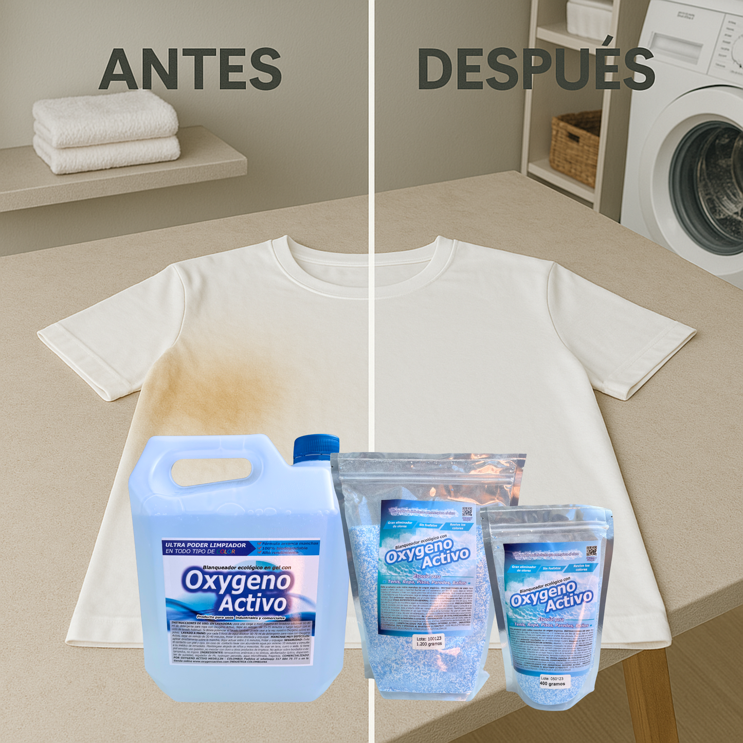 Combo oxygeno ¡EXTRA GRANDE!