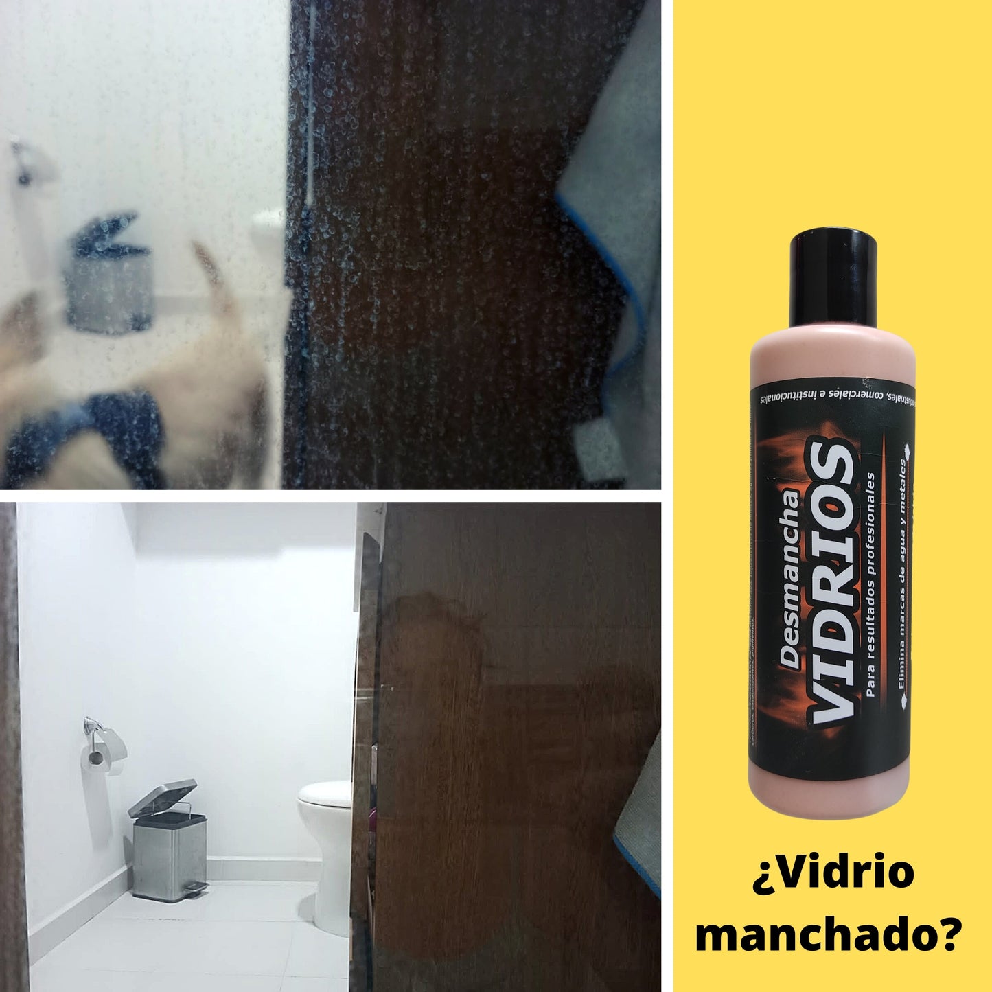 DESMANCHA vidrios en crema x 250gramos