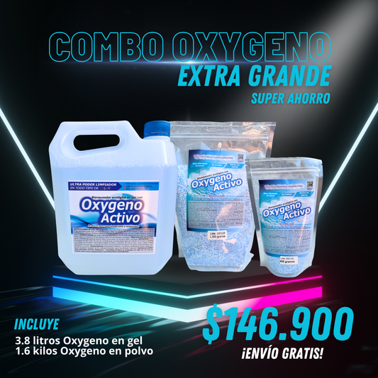 Combo oxygeno ¡EXTRA GRANDE!
