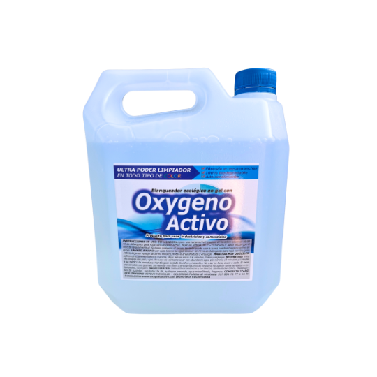 Oxygeno en gel para ropa