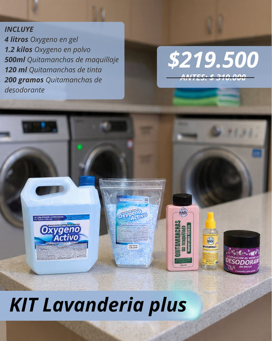 Kit lavandería PLUS