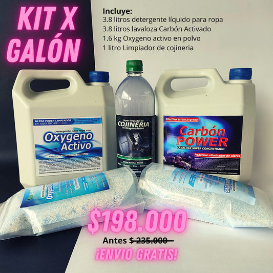 KIT DE LOCURA X GALON